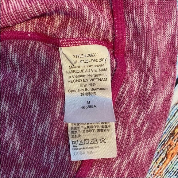 Marmot Base Layer Tech Heathered Pink Long Sleeve Tee Sz Large Space Dye - Picture 10 of 10